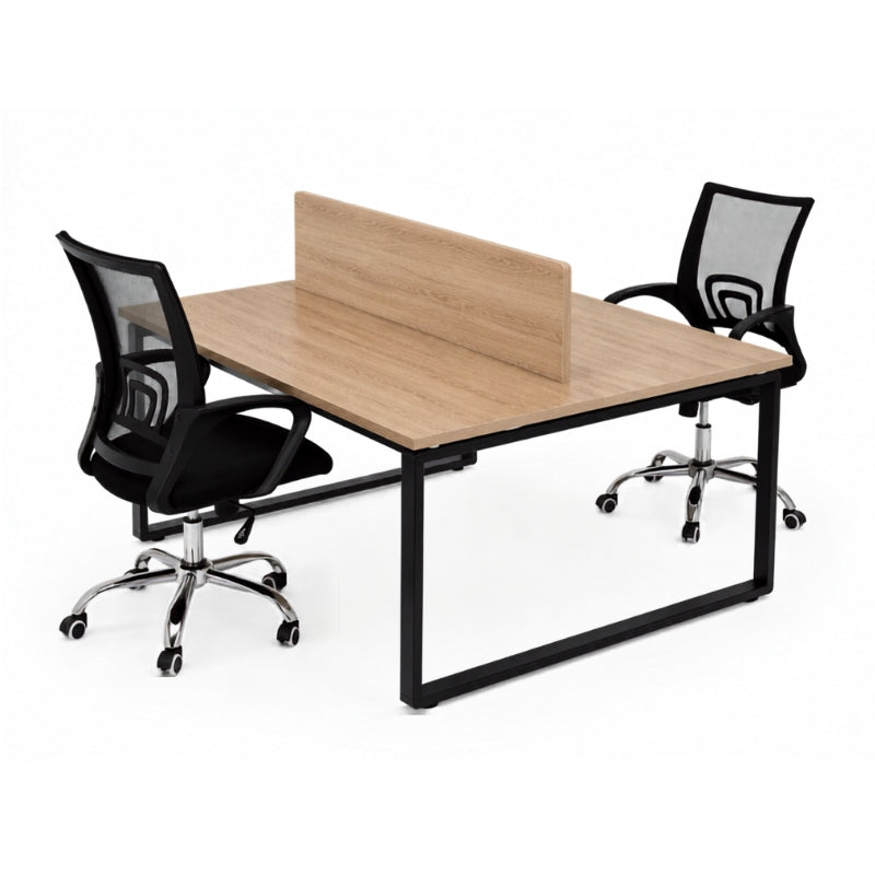 PACK BUREAU 2 PLACE ET 2 CHAISES