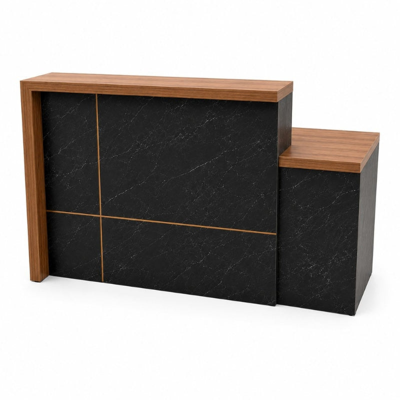 Bureau Comptoir d'Accueil Premium 140 cm – Design Moderne