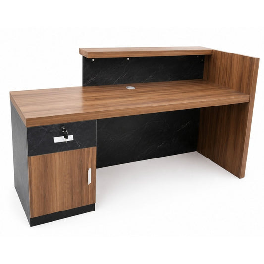 Bureau Comptoir d'Accueil Premium 140 cm – Design Moderne