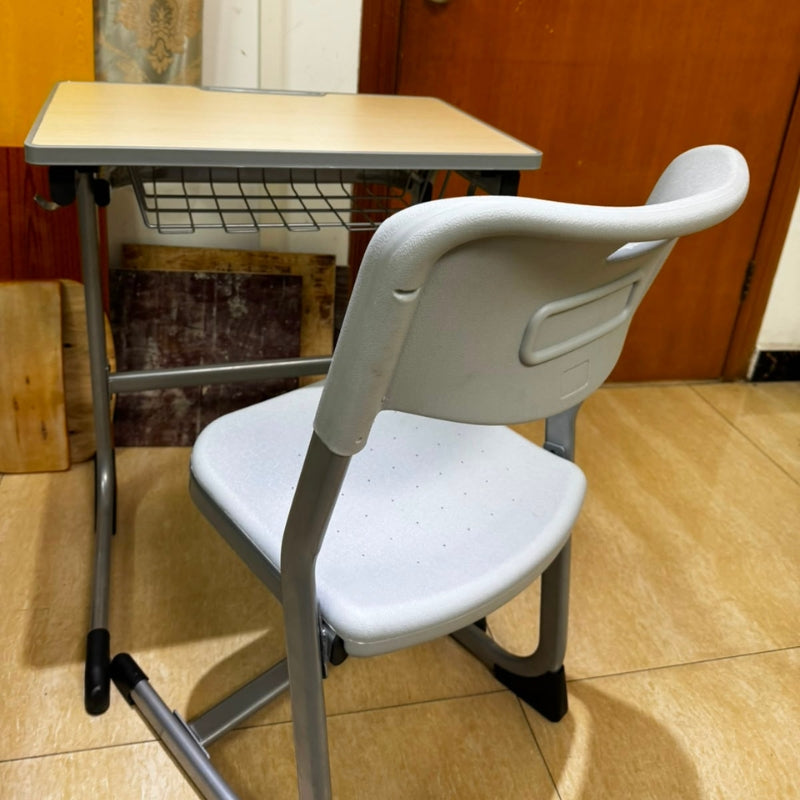 Table-Banc Scolaire Ergonomique 1 Place – Chaise avec Tablette Intégrée