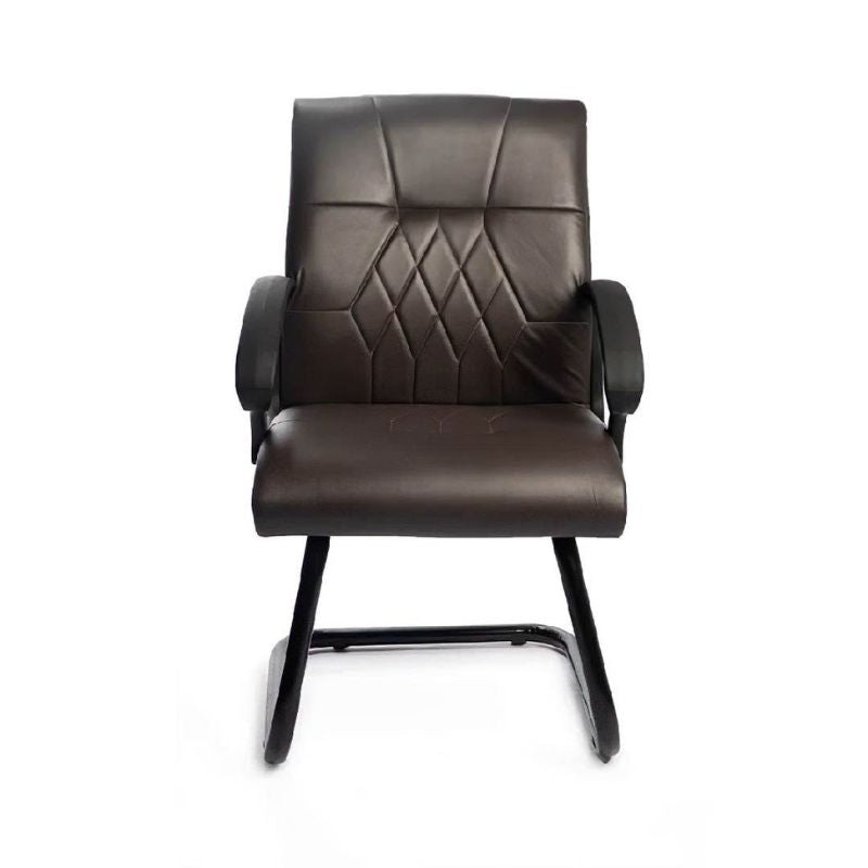Chaise visiteur carreaux