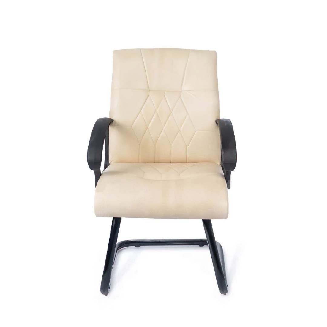 Chaise visiteur carreaux